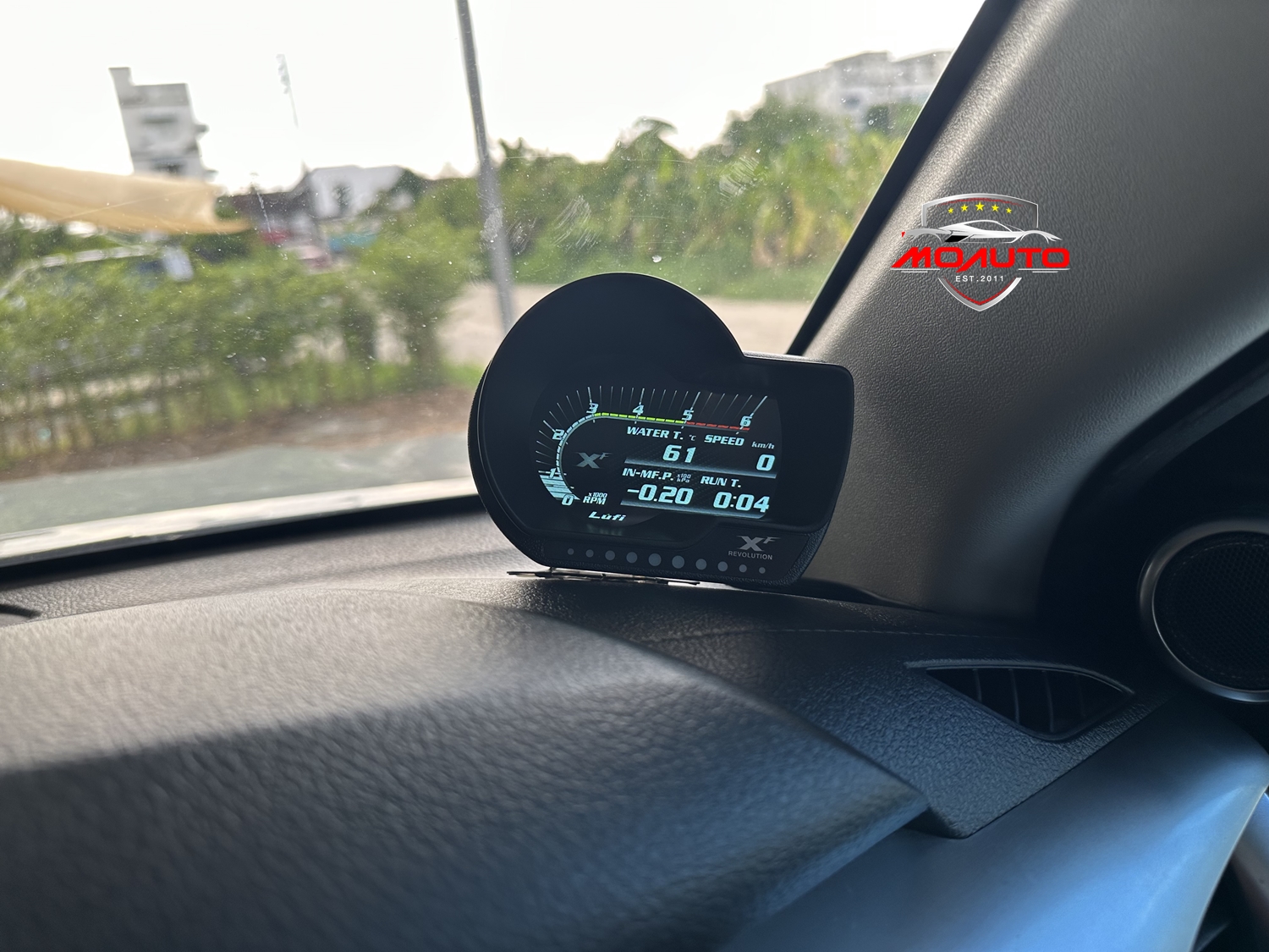 เกจวัด OBD2 Lufi XF Revolution Smart Gauge รุ่น TOP