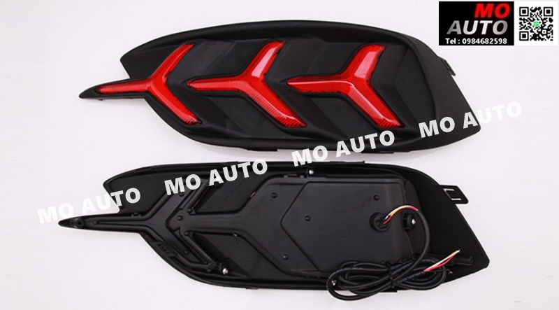 ไฟเบรคกันชนท้าย Lamborghini Style Civic FC 2016-2021