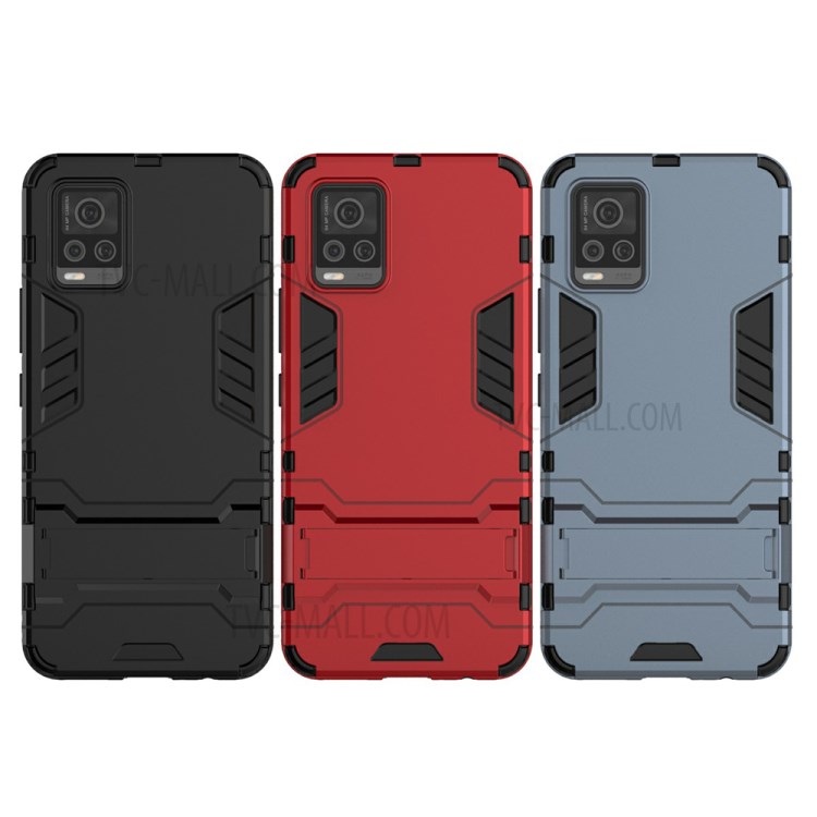 Case Vivo V20 / Pre-Order * เคสพลาสติก + TPU พร้อมขาตั้ง วัสดุ TPU และพลาสติกแบบไฮบริด *