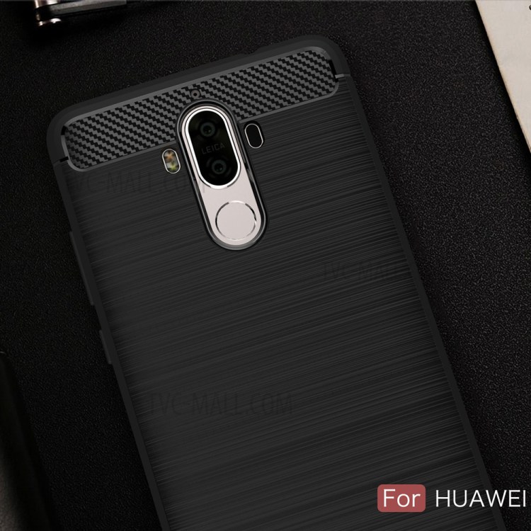 Case Huawei Mate 9 / Pre-order * เคสปกพื้นผิวขัดกับคาร์บอนไฟเบอร์เคลือบ *