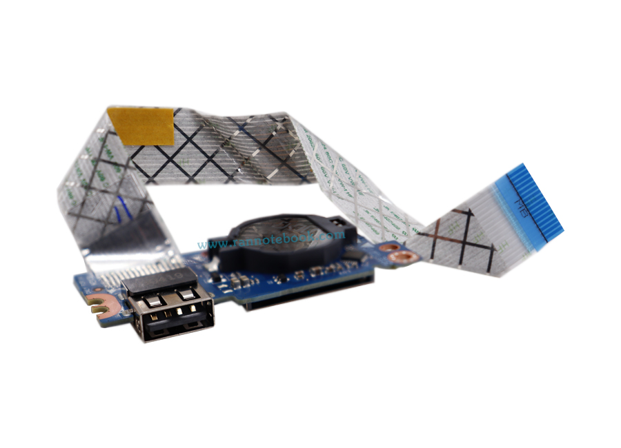 USB SD Card Reader IO Circuit Board Dell Latitude 3490 อะไหล่แท้ จากศูนย์ Dell Thaland