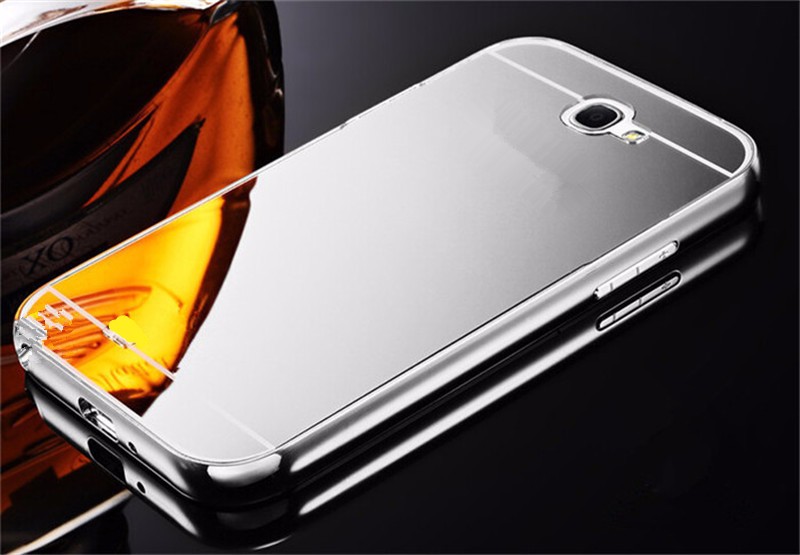 Case Huawei Y5ii / Pre-order * Bumpers 2in1 แกร่งกันชนโลหะ + พลาสติกแผ่นหลังเงาเหมือนกระจก *