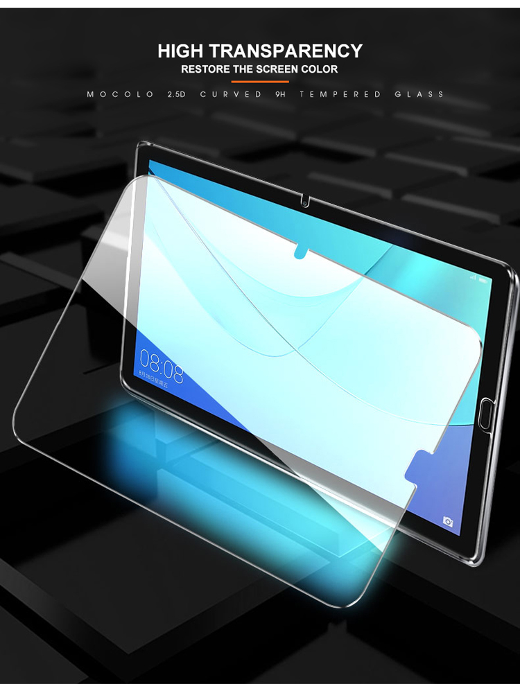 กระจกนิรภัย Huawei MediaPad M5 Pro / Pre-Order * MOCOLO ผลิตจากกระจกที่มีคุณภาพสูงความแข็ง 9H, สุดยอดการป้องกันรอยขีดข่วน *