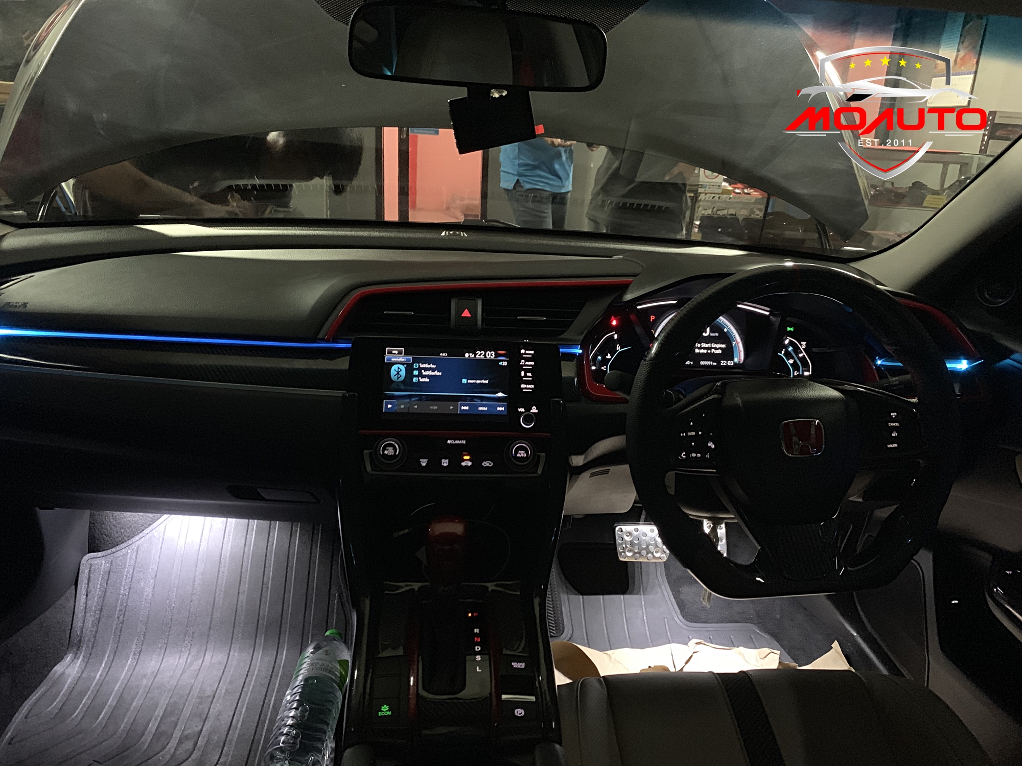 ไฟ LED Ambient light ภายใน CIVIC FK