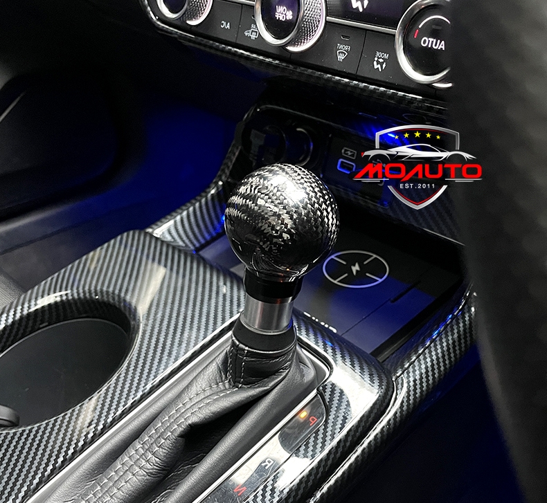 หัวเกียร์คาร์บอนกลม CIVIC FE