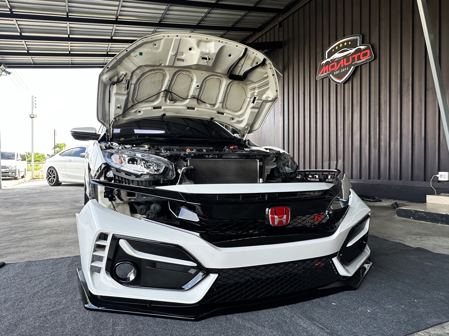 ชุดแต่ง TYPE-R สำหรับ CIVIC FC 2016-2021 (แบบเปลี่ยนกันชน)