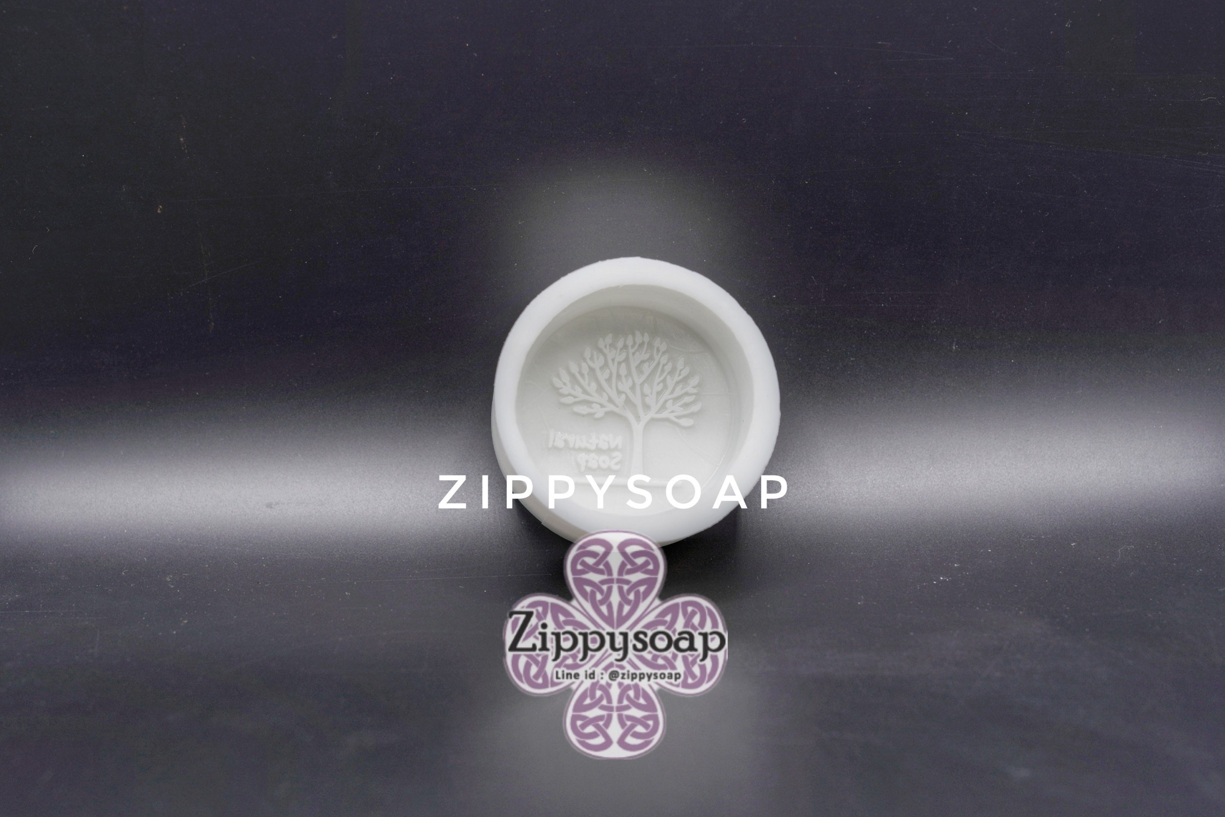 แม่พิมพ์ซิลิโคนเกรด A รูปต้นไม้ natural soap 100g