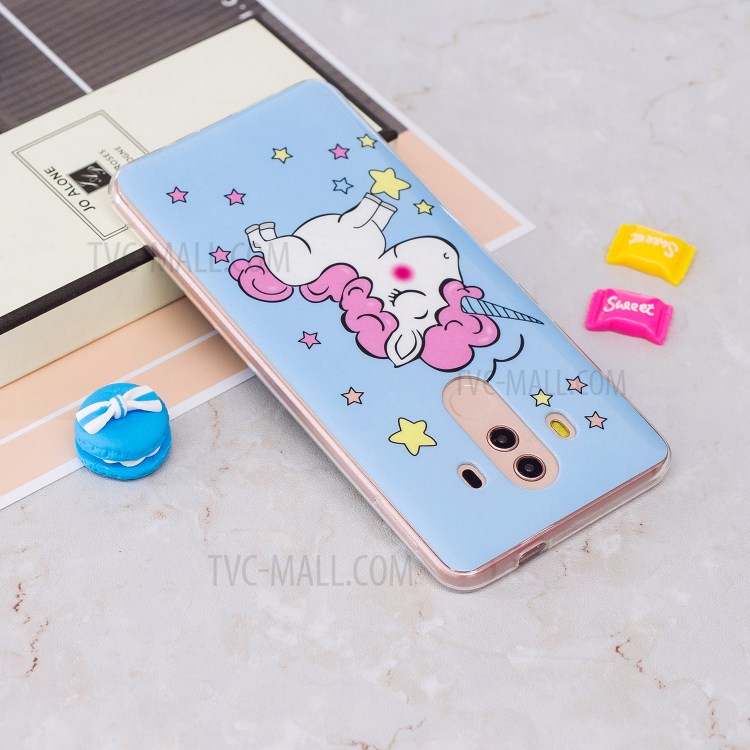 Case Huawei Mate 10 Pro / Pre-order * เอฟเฟกต์แสงส่องสว่างพิเศษตัวเรือนจะเรืองแสงในที่มืด รูปแบบสดใสดูทันสมัย *