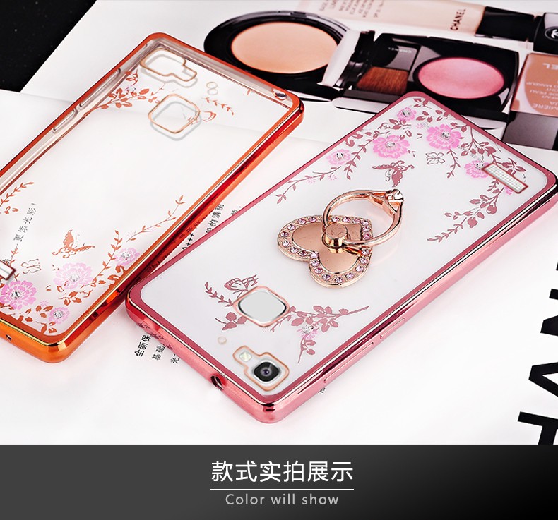 Case Huawei GR3 / Pre-order * เคสหรูหราเทคนิคการชุบทอง TPU ซิลิโคนอ่อนนุ่ม *