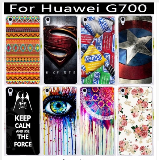 Case Huawei G700 / Pre-order * เคสแข็งพิมพ์ลาย สีสันสดใส *