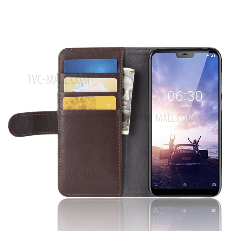 Case Nokia 6.1 Plus / Pre-order * เคสหนังแยกคุณภาพสูงและวัสดุ TPU *