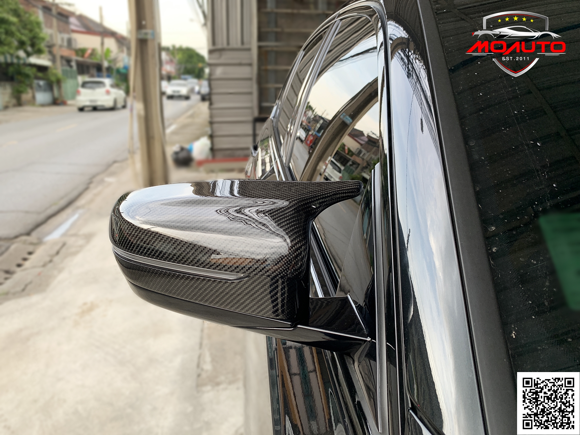 ฝากระจกมองข้างคาร์บอนแท้ ทรง M5 BMW G20