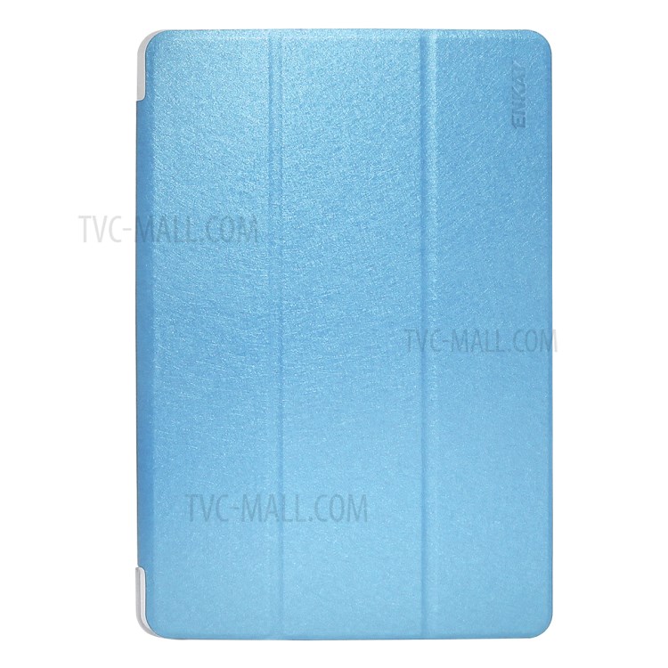 Case Huawei MediaPad M5 Lite 10' / Pre-order * ENKAY เคสหนังเนื้อผ้าไหมสมาร์ทพร้อมขาตั้ง 3 -พับ *