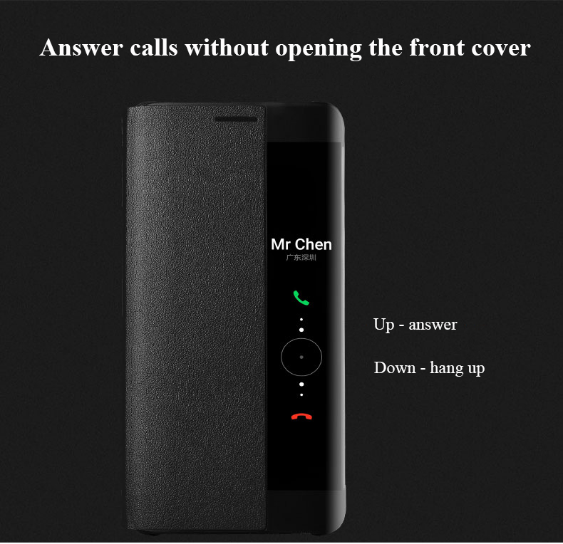 Case Huawei Mate 9 Pro / Pre-order * Smart awakening: เปิด / ปิดหน้าจอโดยอัตโนมัติเมื่อเปิด / ปิดเคส *