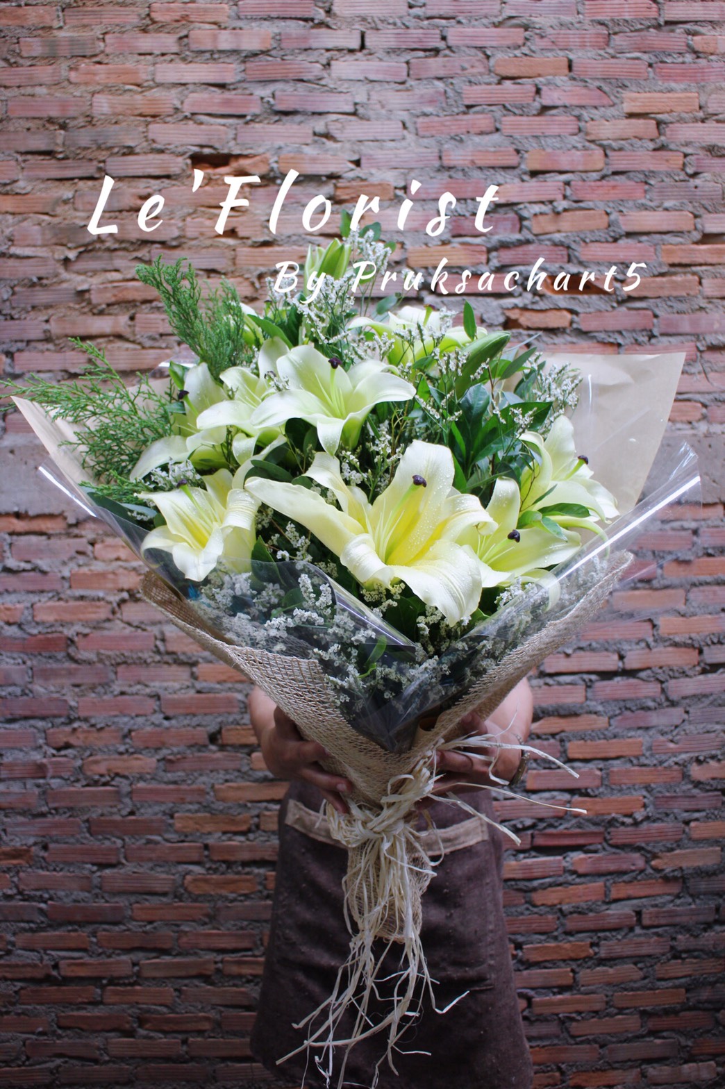 premium lily yellow bouquet