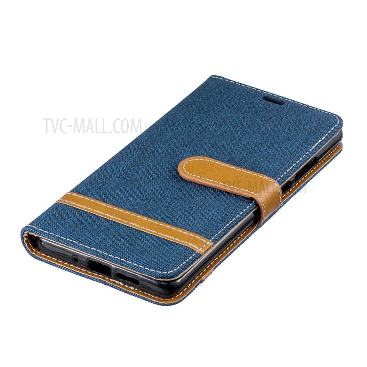 Case Huawei P30 Pro / Pre-Order * สีทูโทน ผ้า Jean หนัง PU *
