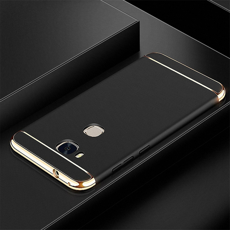 Case Huawei GR 5 / Pre-order * เคสยางพลาสติก ชุบเคลือบผิวด้วยไฟฟ้ากรอบ 3-in-1*