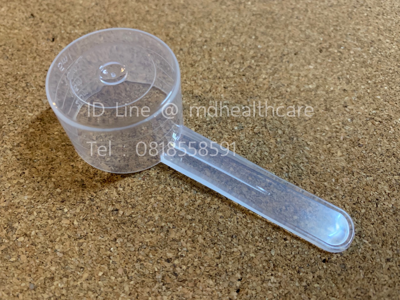 ช้อนตวง10กรัม/20ml.(cc.) ยาว9.3cm. (10ชิ้น/ชิ้นละ 3บาท)