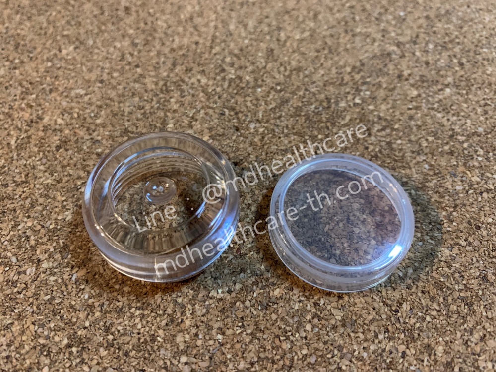 กระปุกครีม กระปุกพลาสติก 5กรัม (10ชิ้น/ชิ้นละ2.5บาท)