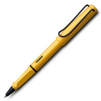 LAMY Safari Rollerball pens old yellow with black clip