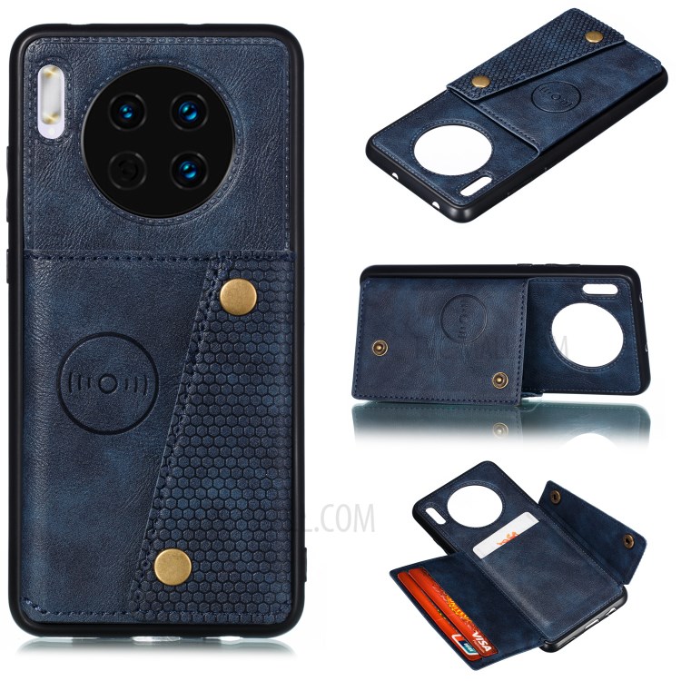 Case Huawei Mate 30 Pro / Pre-order * เคสหนัง PU + TPU ด้วย 3 ช่องเสียบการ์ดสำหรับจัดระเบียบการ์ดของคุณ *