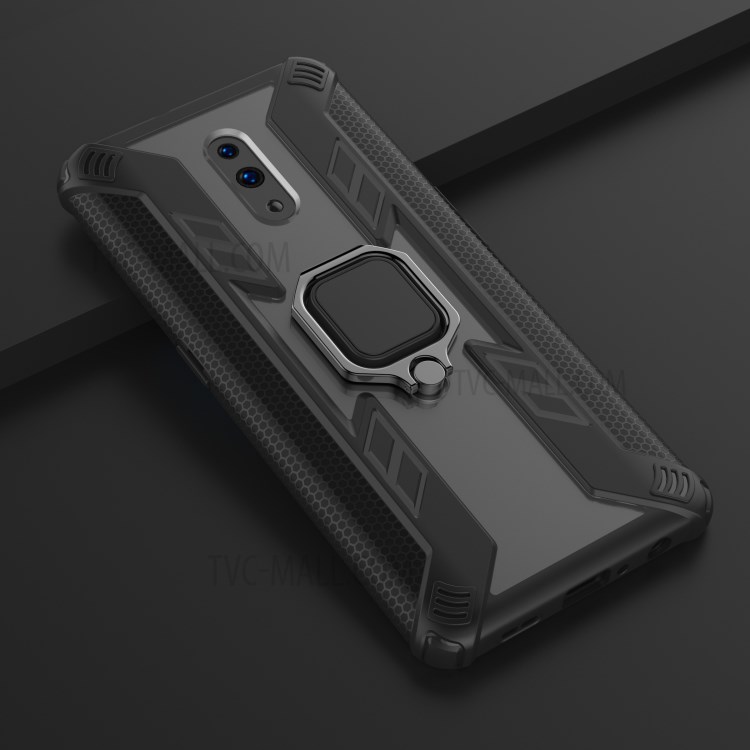 Case OPPO Reno / Pre-order * แบบนักรบหมุนแหวนขาตั้ง PC + TPU ปก *