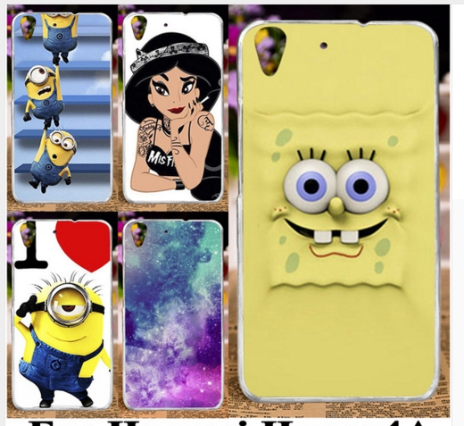 Case Huawei Y6 / Pre-order * เคสแข็ง พิมพ์ลายการ์ตูน สีสันสดใส *