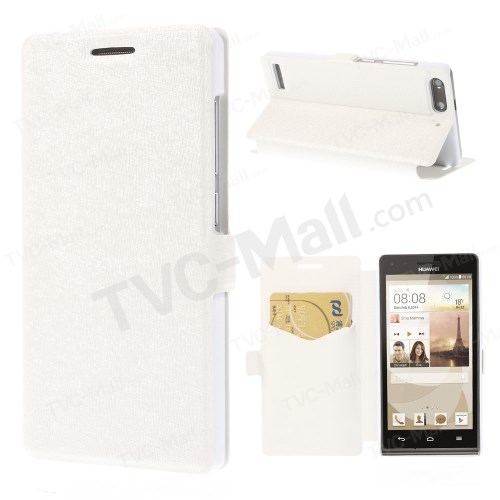 Case Huawei G6 / Pre-order * ผิวหนัง PU + วัสดุพลาสติก *