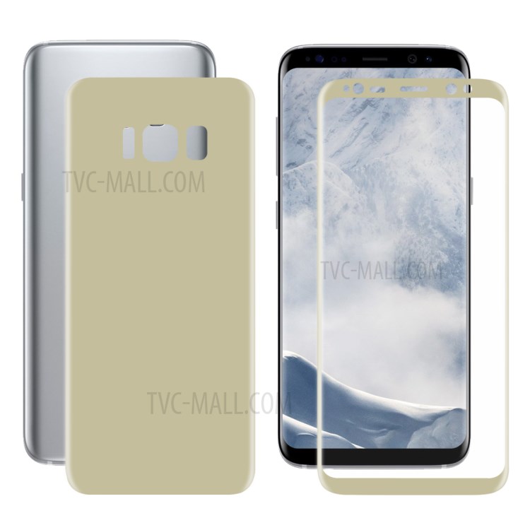 ฟิล์มกันรอย หน้า หลัง Samsung Galaxy S8 Plus / Pre-order * HAT PRINCE ขนาดเต็มรูปแบบ Arc 3D หน้า + หลังฟิล์ม PET Protector นุ่ม *