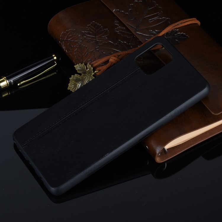 Case Samsung Galaxy Note 10 Lite / Pre-Order * เคสหนัง PU เคลือบ PC + TPU เคสโทรศัพท์มือถือปก การออกแบบเส้นเย็บที่เป็นเอกลักษณ์ *