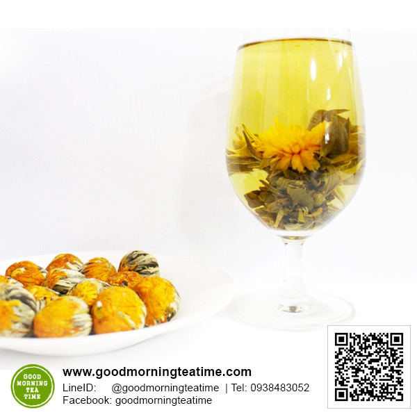 ชาดอกไม้บาน Blooming Tea