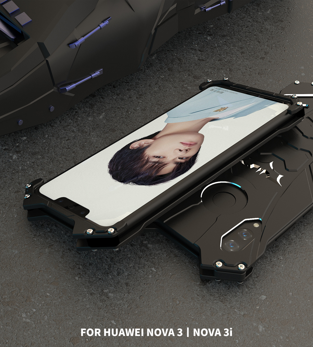 Case Huawei Nova 3i / Pre-Order * R-JUST เคส Bumper โลหะอลูมิเนียม *