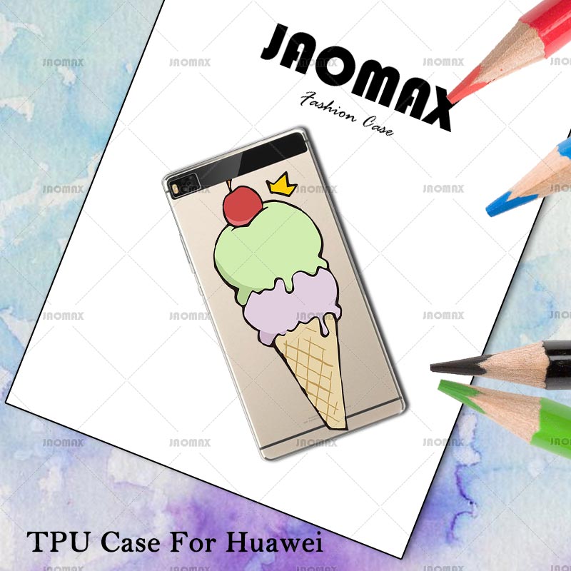 Case Huawei Mate 8 / Pre-order * เคส TPU นุ่ม พิมพ์ลายไอศครีม น่ารักๆ *