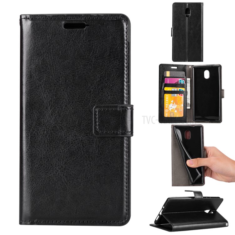 Case Nokia 3 / Pre-order * เคส PU ผิวหนังม้า ซองหนังกระเป๋าสตางค์ *