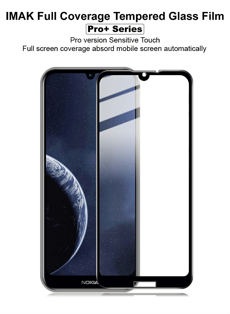 กระจกกันรอย Nokia 4.2 / Pre-order * IMAK Pro + ทำจากกระจกนิรภัยคุณภาพสูง ผิวโอเลฟิบิกได้อย่างมีประสิทธิภาพป้องกันคราบน้ำมันความรู้สึกสัมผัสที่ราบรื่น *