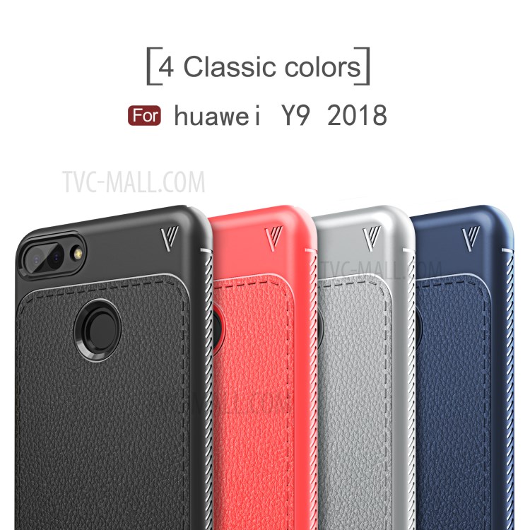 Case Huawei Y9 / Pre-order * IVSU วัสดุ TPU คุณภาพสูงพร้อมผิวเคลือบหนัง PU *