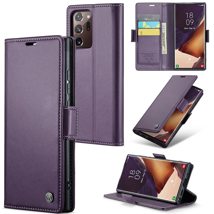 Case Samsung Galaxy Note20 Ultra / Note20 Ultra 5G # Pre-Order * CASEME 023 Series เคสหนัง PU ที่คัดสรรมาอย่างดีพร้อมเคสด้านใน TPU แบบหนา *