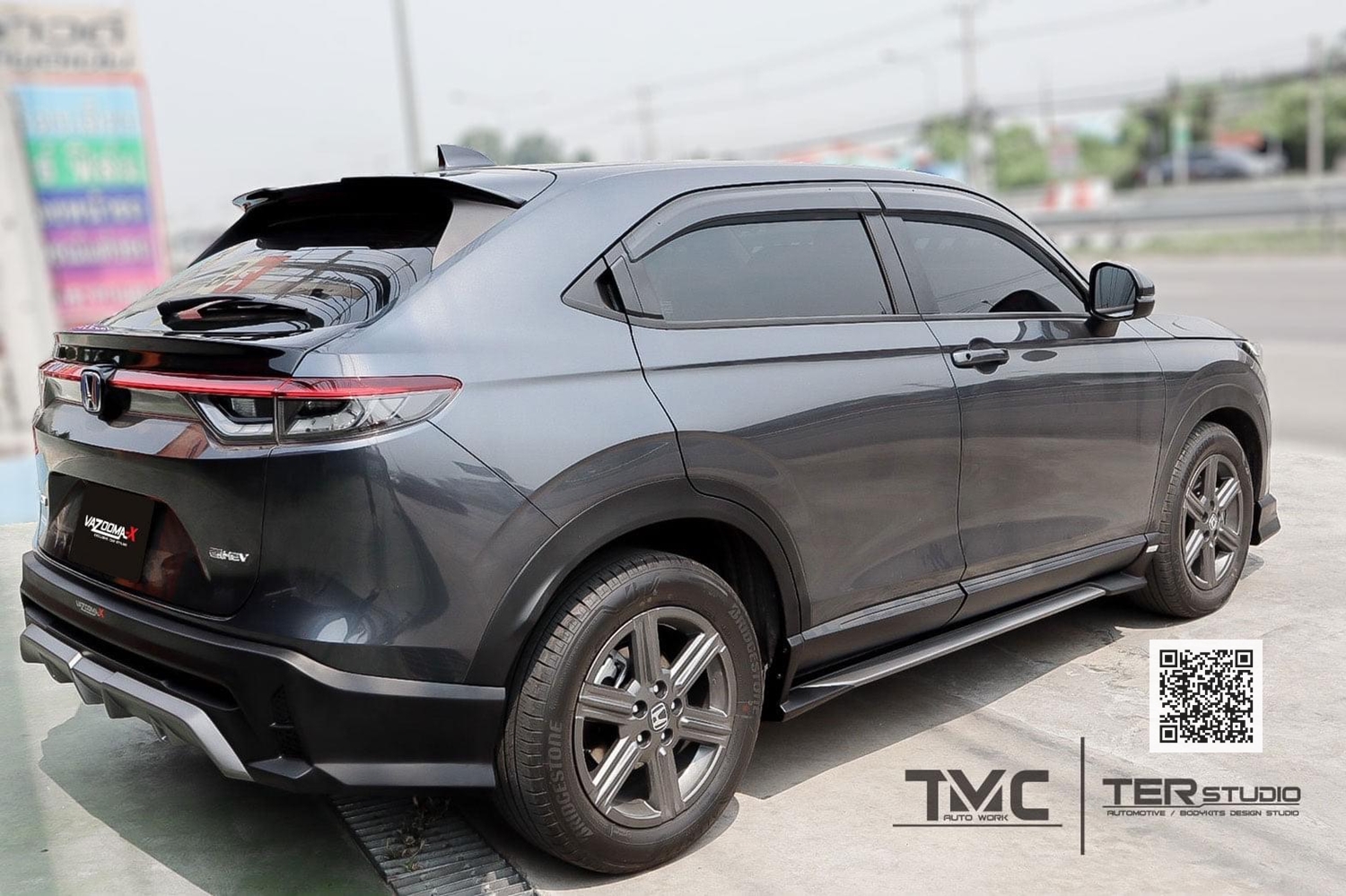 ชุดแต่งสเกิร์ตรอบคัน New HR-V 2022 ทรง 𝙑𝙖𝙯𝙤𝙤𝙢𝙖-𝙓