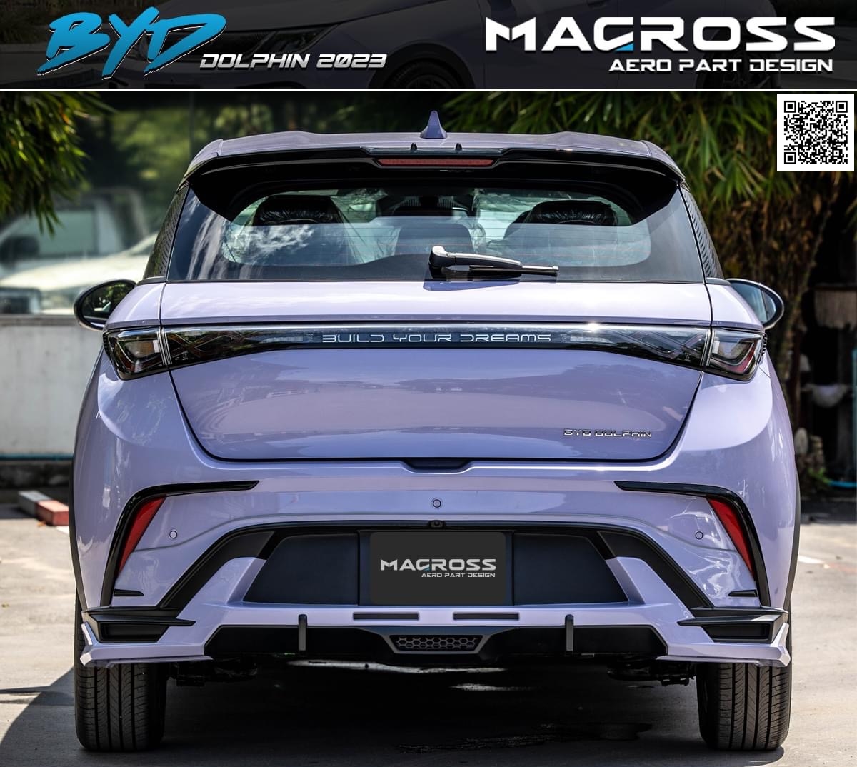 ชุดแต่งสเกิร์ตรอบคัน BYD DOLPHIN | MACROSS