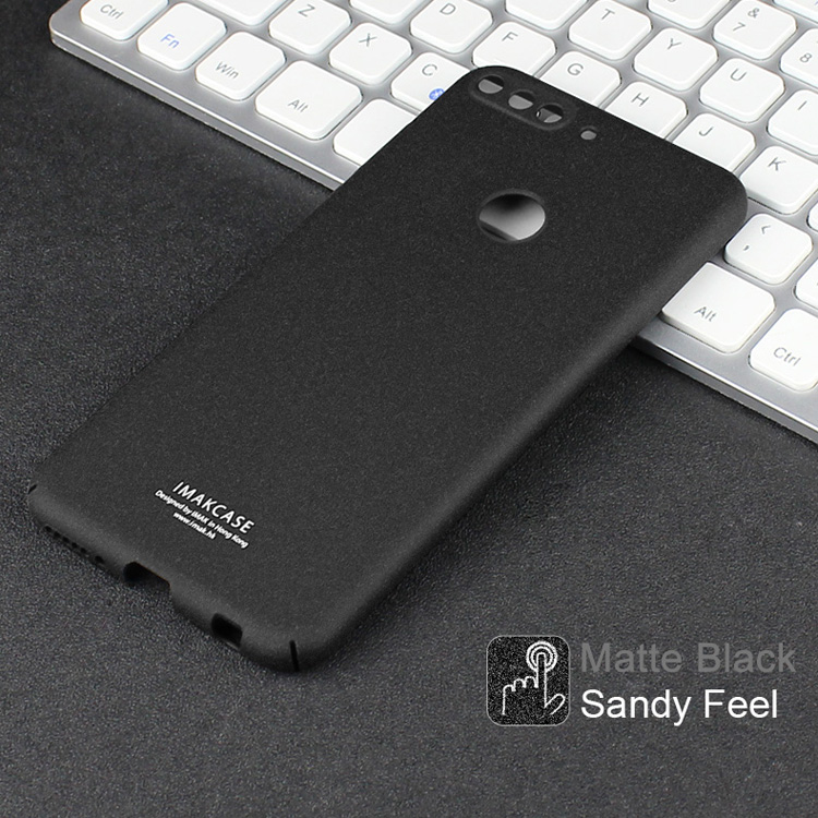 Case Huawei Y7 Pro 2018 / Pre-order * IMAK Matte ผิว PC Back เคสที่มีขา Protector + ฟิล์มหน้าจอ *