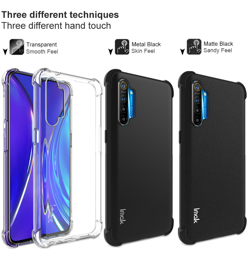 Case Realme XT / Pre-order * IMAK เคส TPU ป้องกันการกระแทก 4 มุม + ฟิล์มกันรอย *