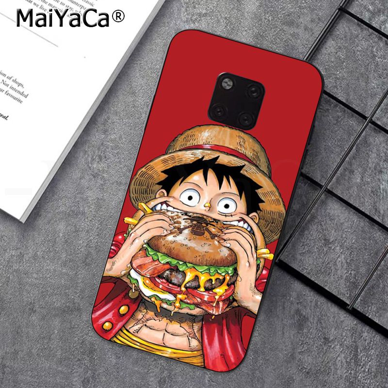 Case Huawei Mate 10 Pro / Pre-order * One piece เคส TPU นิ่มพื้นดำพิมพ์ลาย *
