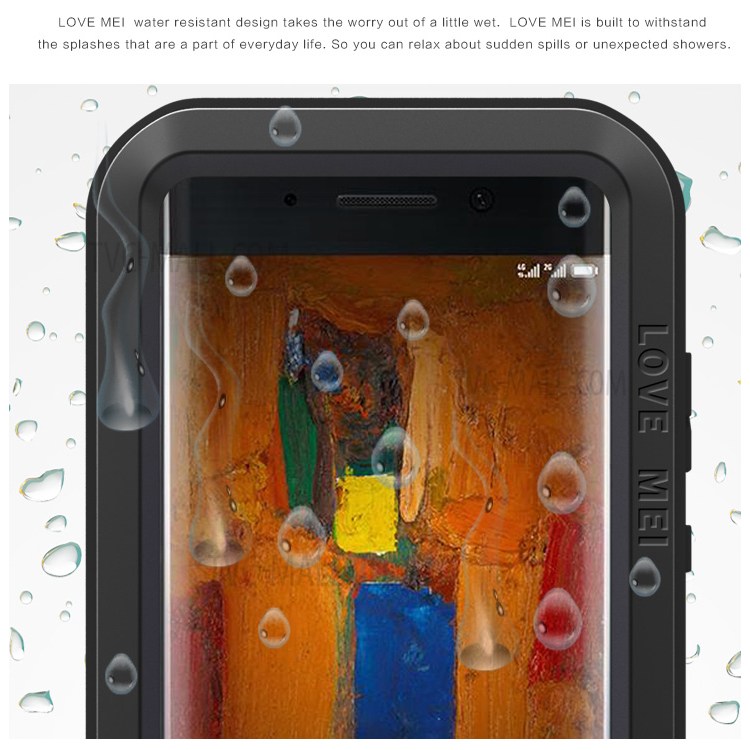 Case Huawei Mate 9 Pro / Pre-order * LOVE MEI วัสดุ: โลหะ + ซิลิโคน + กระจก *