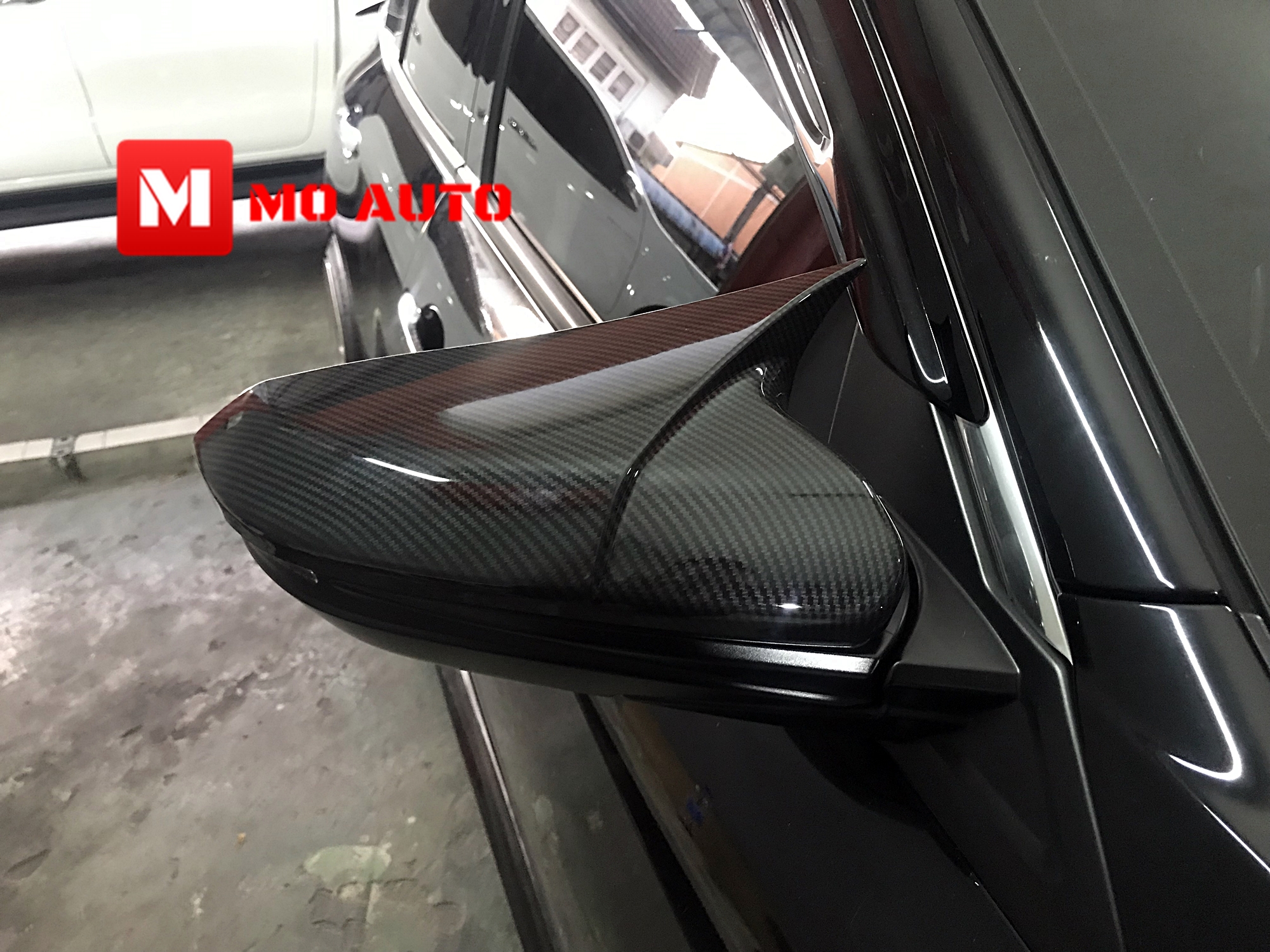 ครอบกระจกมองข้าง คาร์บอน ทรง M Performance CIVIC FC/FK