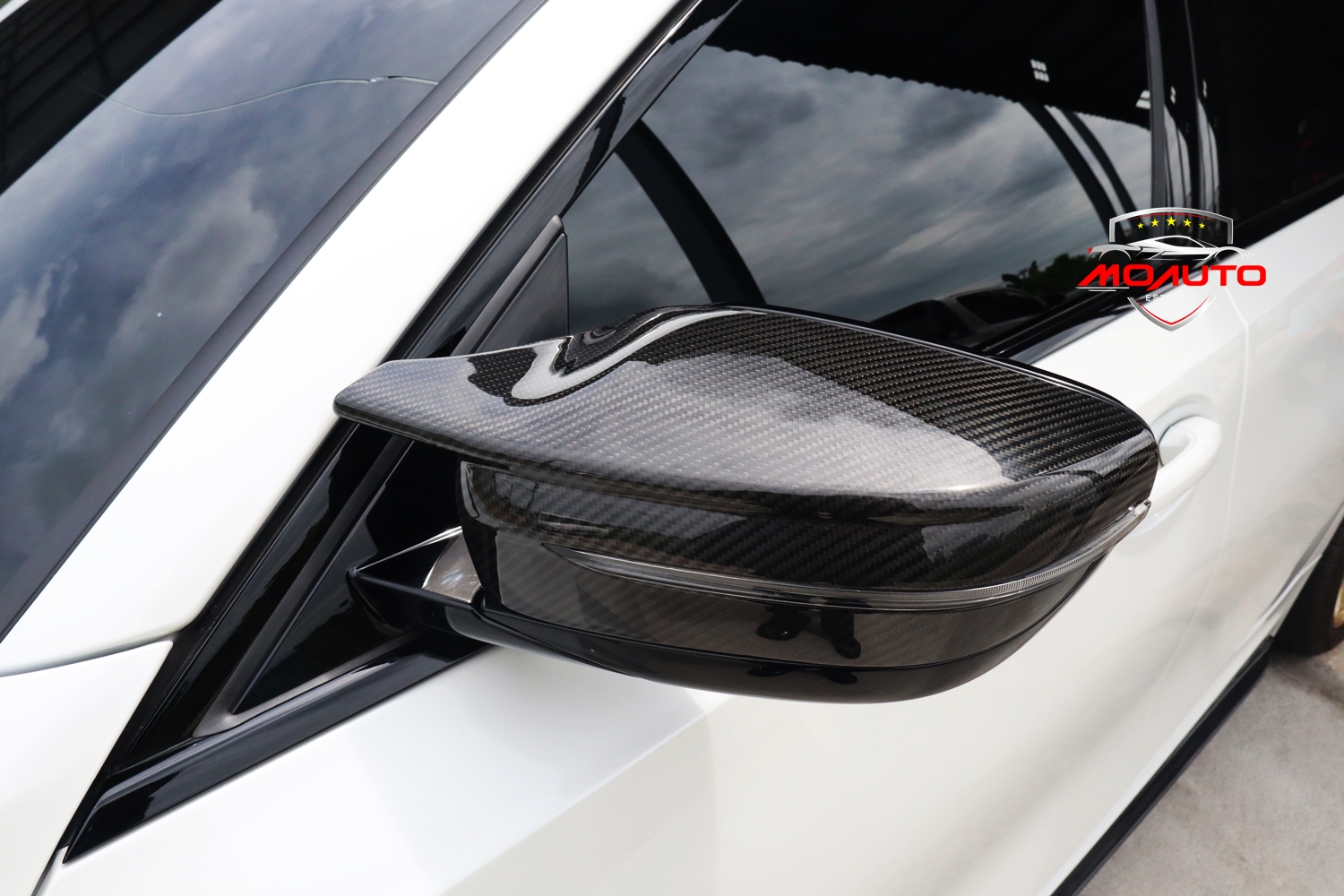 ฝากระจกมองข้าง Pure Carbon ทรง M3 BMW G20 LCI