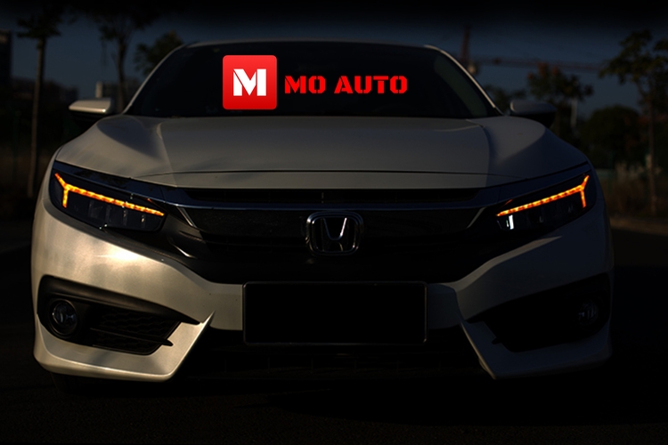 โคมไฟหน้า LED CIVIC FK ทรง Audi Style