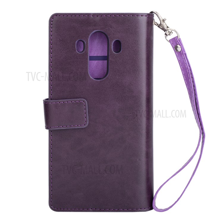 Case Huawei Mate 10 Pro / Pre-order * กระเป๋าสตางค์หลายช่องแบบซิป+สายคล้องมือ *