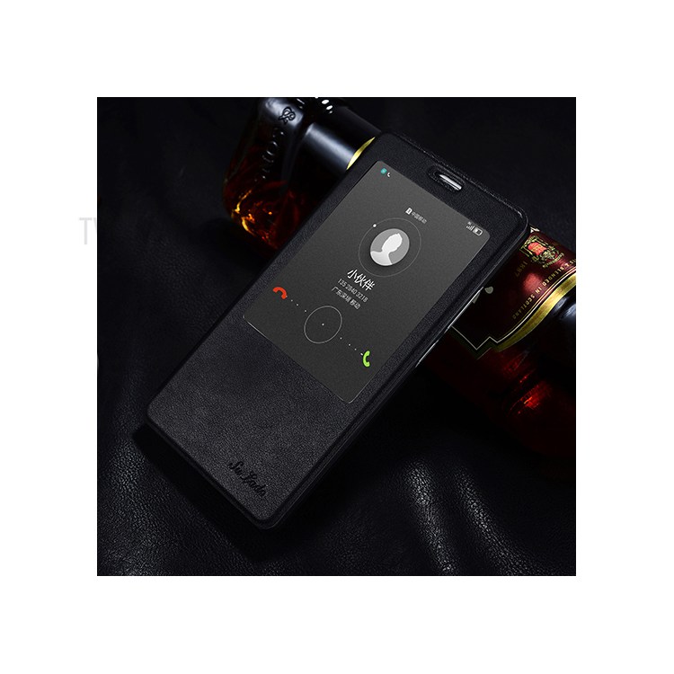 Case Huawei Mate 8 / Pre-order * SULADA View Smart Case สำหรับการแสดงผล - ดำ *