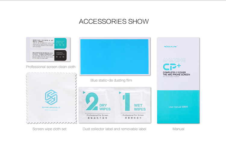 กระจกนิรภัย Huawei P9 / Pre-order * NILLKIN Amazing CP+ ป้องกันลายนิ้วมือ, น้ำมันทนป้องกันแสงสะท้อน*