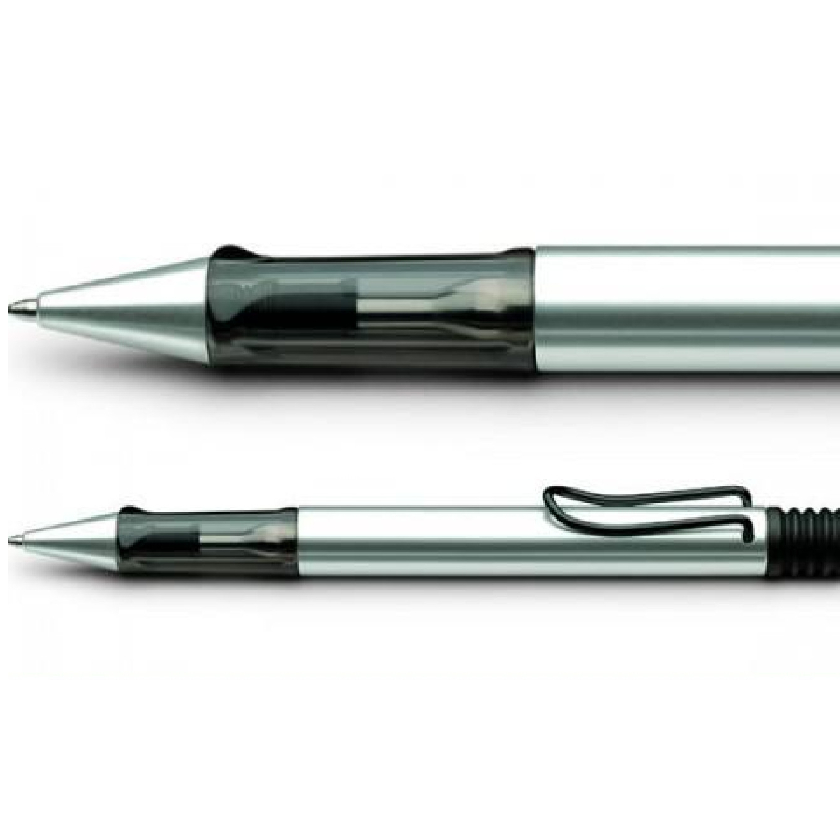 Lamy AL-star Aluminum Silver Black clip Ballpoint Pen